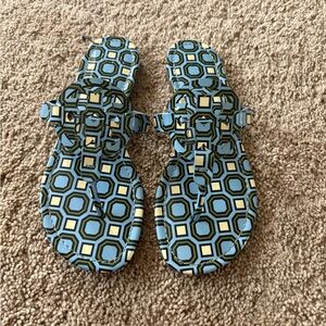 Tory Burch Geometric Patterned Sandals